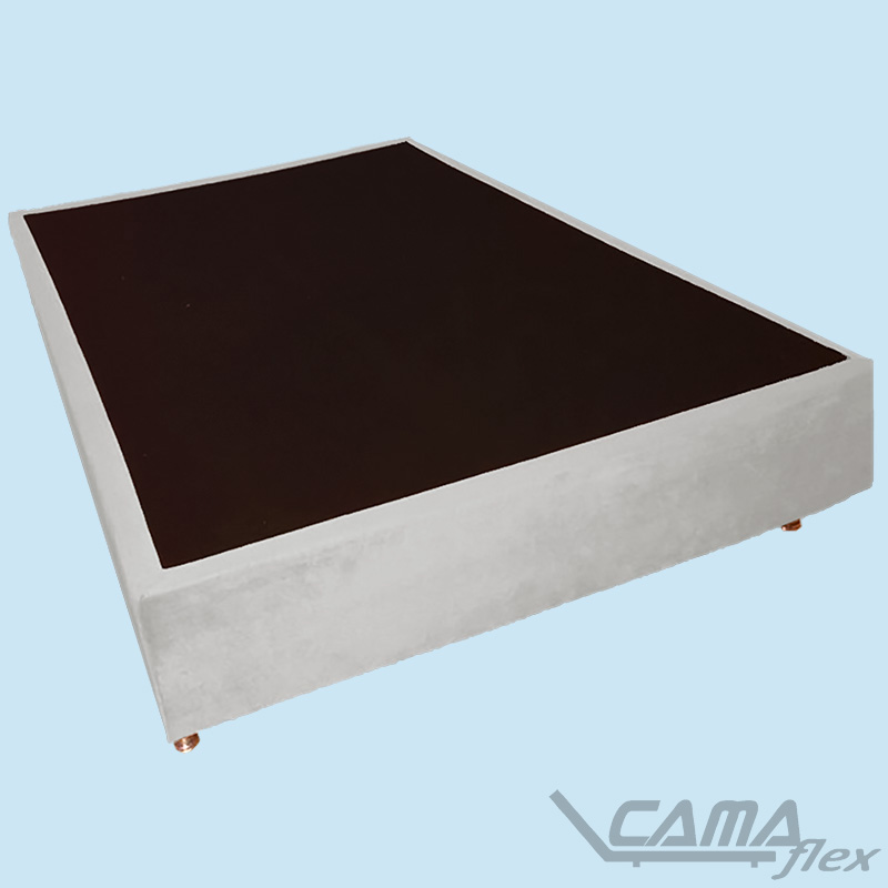 Cama box casal branco